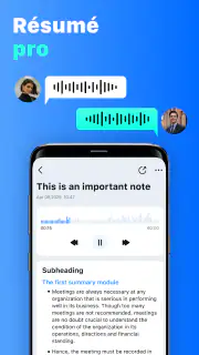 Notes Vocales：NoteFlow screenshot 2