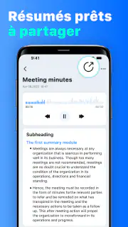 Notes Vocales：NoteFlow screenshot 4