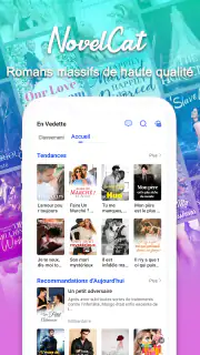 NovelCat - Lecture & Écriture screenshot 1