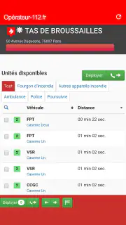 Opérateur 112! Pompiers Police screenshot 3