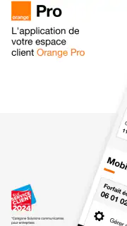 Orange Pro, espace client pro screenshot 1