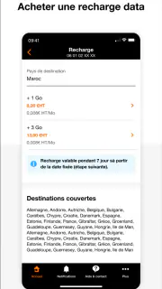 Orange Pro, espace client pro screenshot 6