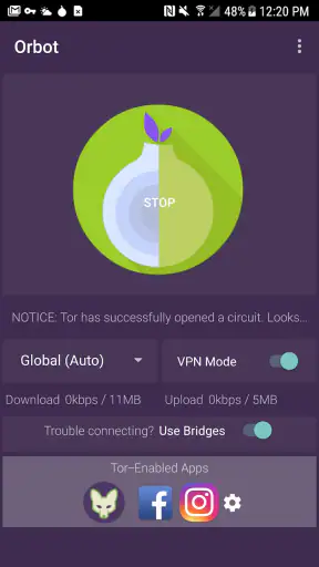 Orbot : Tor pour Android screenshot