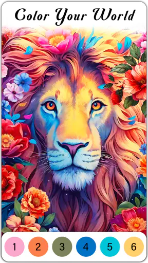 Paint Color: jeu de coloriage screenshot