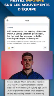 Paris Live: Communauté de Fans screenshot 6