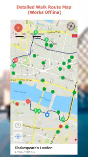 Paris Map and Walks screenshot 3