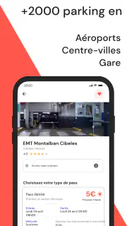 Parking Paris, Europe Parclick screenshot 3