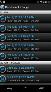 PerfExpert - Banc de puissance screenshot 5