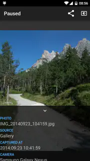 PhotoCloud Frame Slideshow screenshot 2