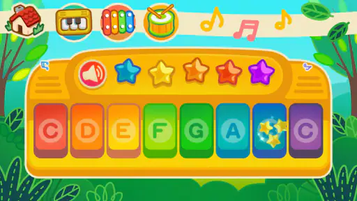Piano Bébé Dino: Piano Enfants screenshot