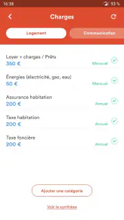 Pilote Budget, gestion dépense screenshot 7