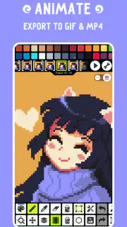 Pixel Studio: pixel art editor screenshot 2