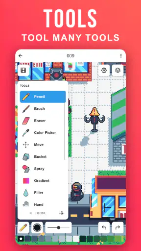 Pixilart - Make Pixel Art screenshot