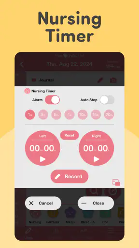 PiyoLog: Suivi de Bébé screenshot