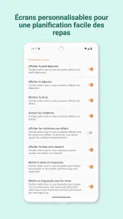 Planificateur De Repas Semaine screenshot 6