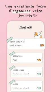 Planning repas semaine screenshot 5