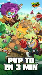 Plants on Fire: Clash & Defend screenshot 1