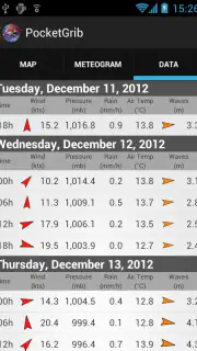 PocketGrib screenshot 3