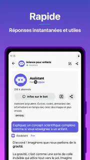 Poe - Chat IA rapide screenshot 1