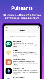 Poe - Chat IA rapide screenshot 2