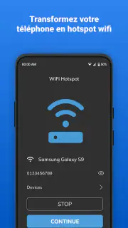 Point d'accès Wi-Fi portable screenshot 1