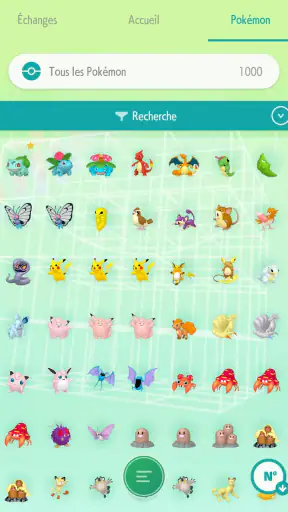 Pokémon HOME screenshot