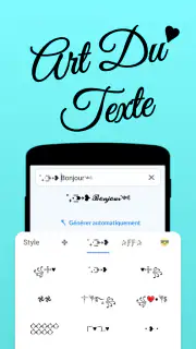 Police du texte screenshot 3