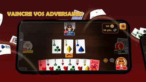 Président Jeu de Carte Online screenshot 2