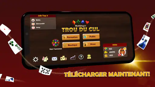 Président Jeu de Carte Online screenshot 7