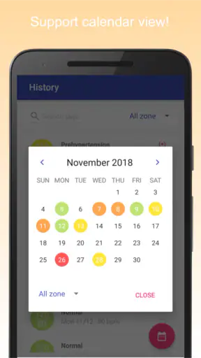 Pression artérielle screenshot