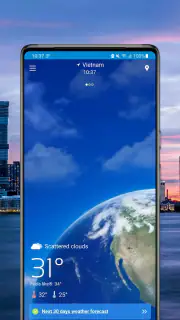 Prévisions météo (carte radar) screenshot 1