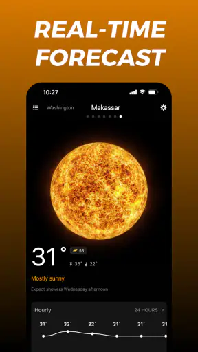 Prévisions météo en direct screenshot