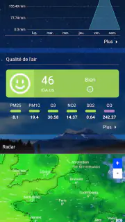 Prévisions météo en temps réel screenshot 3