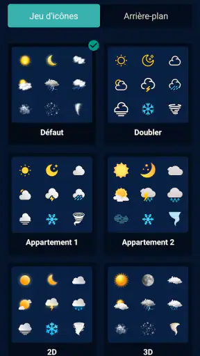 Prévisions météo en temps réel screenshot