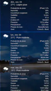 Prévisions météo en temps réel screenshot 6