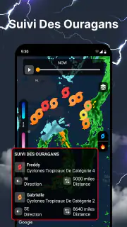 Prévisions météo et radar screenshot 5