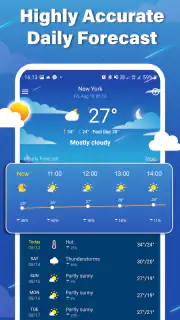 Prévisions météo locales screenshot 5