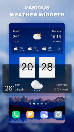 Prévisions météo - radar météo screenshot