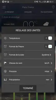 Prévisions météorologiques screenshot 5