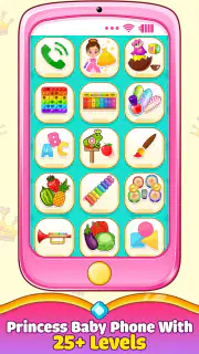 Princess Baby Phone Game screenshot 8