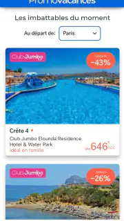 Promovacances : Vols, Séjours screenshot 6