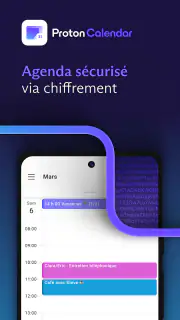 Proton Calendar: Votre agenda screenshot 1