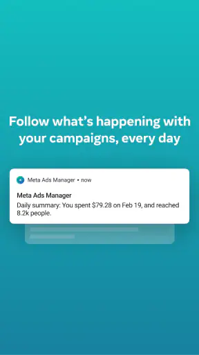 Publicités Facebook screenshot