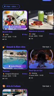 Purple: Amis & Sorties screenshot 4
