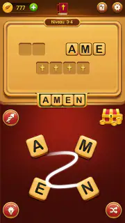 Puzzle de mots biblique screenshot 1