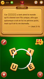 Puzzle de mots biblique screenshot 2