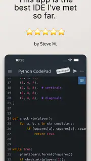 Python Coding Editor & IDE App screenshot 2