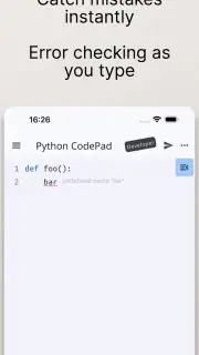 Python Coding Editor & IDE App screenshot 3
