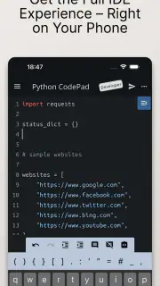 Python Coding Editor & IDE App screenshot 7