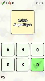 Quiz Acides Aminés screenshot 3